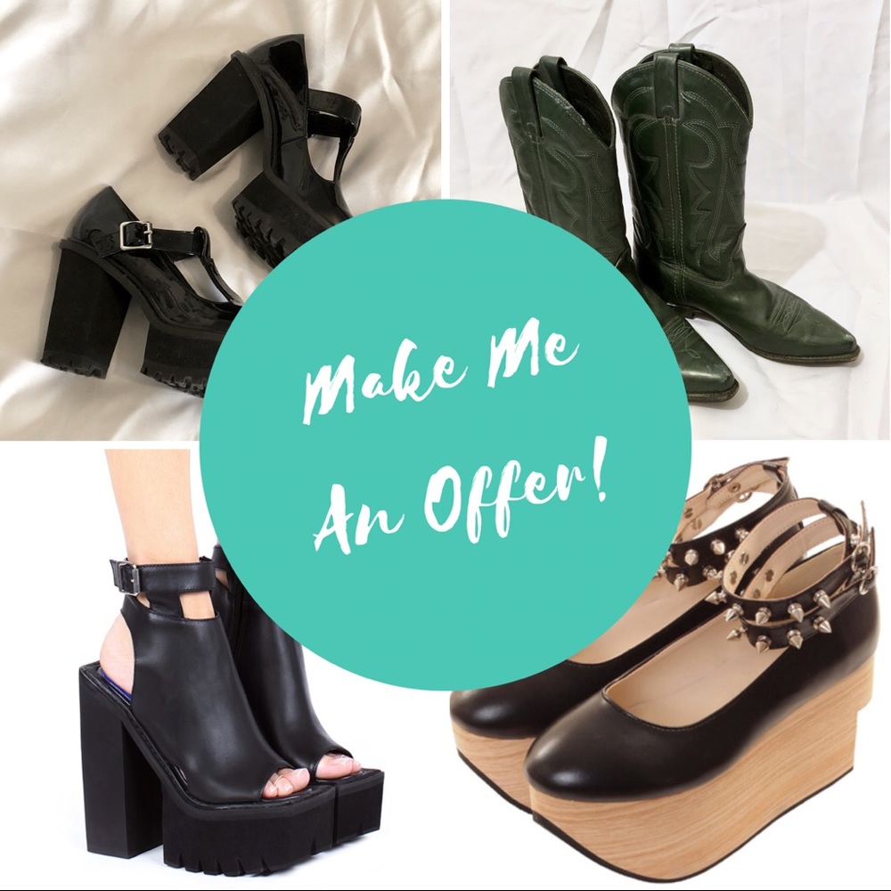 Advertisement! Make Me An Offer! Shoes and Dresses